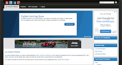 Desktop Screenshot of lawschoolpredictor.com